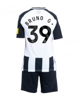 Newcastle United Bruno Guimaraes #39 Hjemmedraktsett Barn 2024-25 Korte ermer (+ bukser)